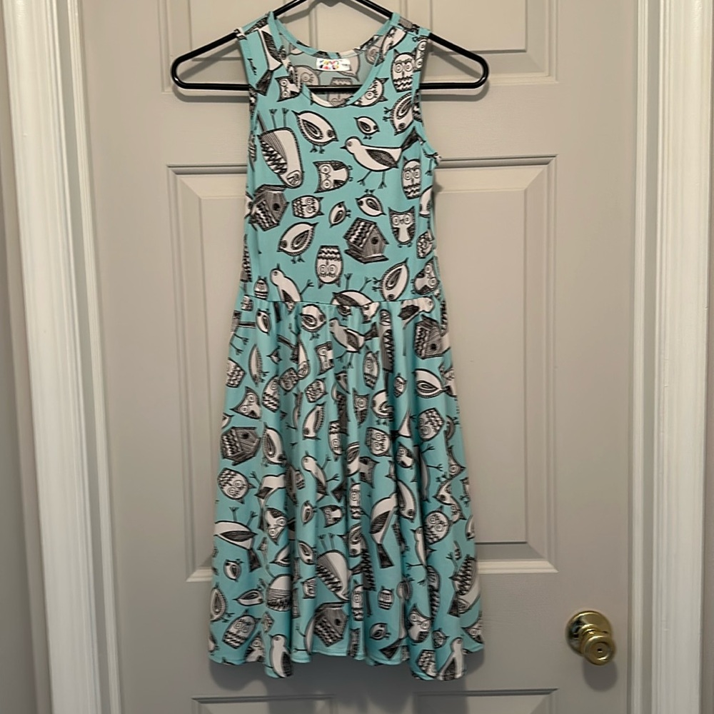 Owls and Birds Girls Dress